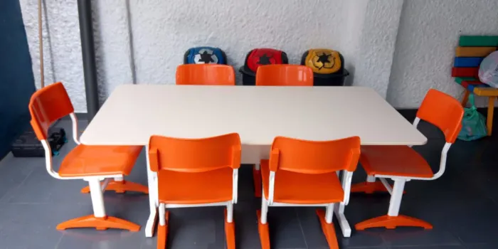 Conjunto para refeitório infantil