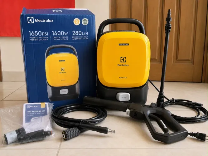 Lavadora de alta Preção Electrolux 1650 PSI 1400W 280L/H