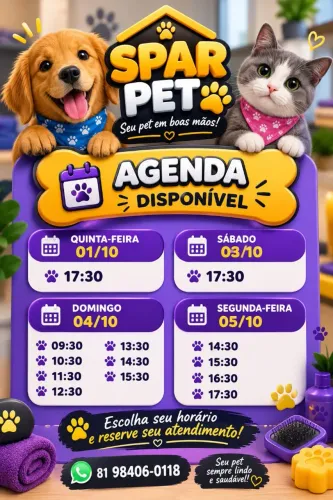 BANHO E TOSA HIGIÊNICA A DOMICÍLIO