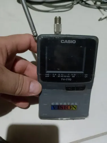 Mini tv da Casio ( peça para colecionador)