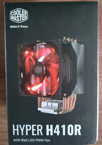 Air Cooler Hyper H410R - NÃO ACOMPANHA PASTA TÉRMICA