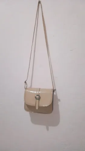 Bolsa Transversal Bege Feminina