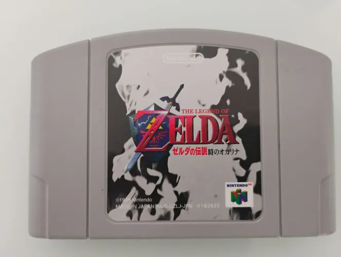 The Legend of Zelda: Ocarina of Time - cartucho original japonês para Nintendo 64