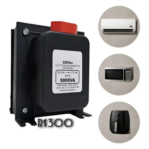 Transformador 127/220 volts funcionando perfeitamente