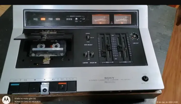 Tape Deack Sony tc137sd (ler descrições)