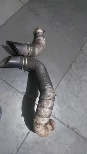 Escapamento drag star 650