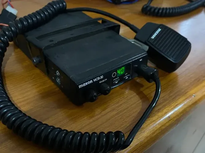 Radio Px Maxon Mcb30 Compacto 40 Canais Revisado com RogerBipe e 15Watts