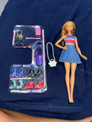 Barbie Fashion Acessórios Coloridos