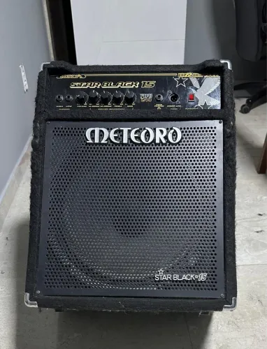 Caixa de som Meteoro Star Black 15 Qualidade