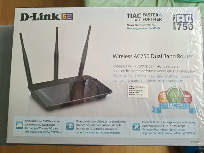 Roteador Wireless AC750 Dual Band Router