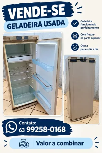 Geladeira usada