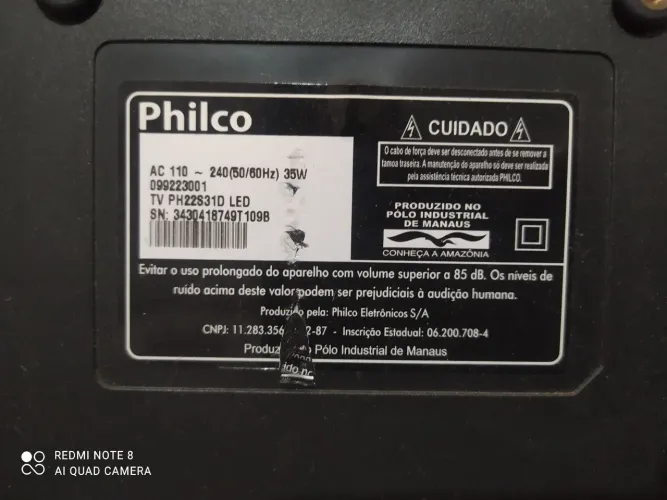 Monitor TV Philco 