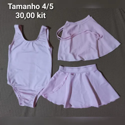 Kit de ballet menina 4/5 anos