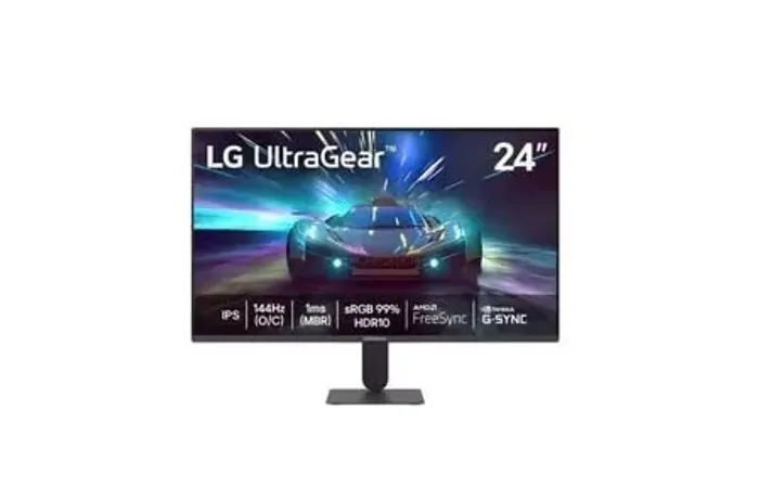 LG UltraGear Monitor Gamer 24" IPS 144Hz (O/C) 1ms (MBR) Full HD (1920x1080) HDR10