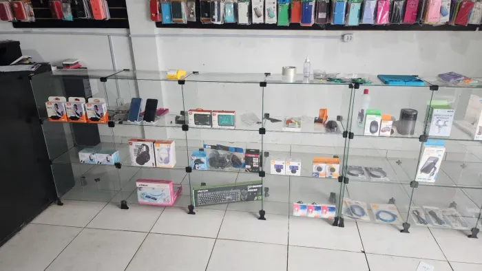 Balcao de vidro para loja