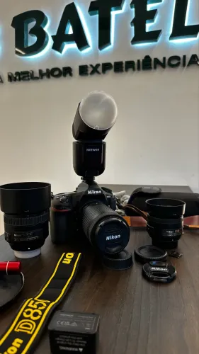 CÂMERA NIKON D850 SEMINOVA / LOJA FÍSICA 