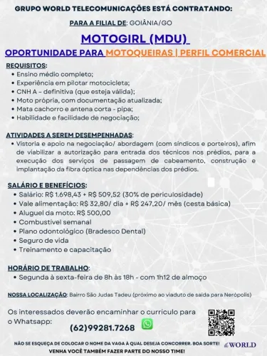 Vagas disponíveis!