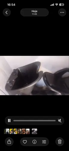 Lavatório usado poucas vezes!