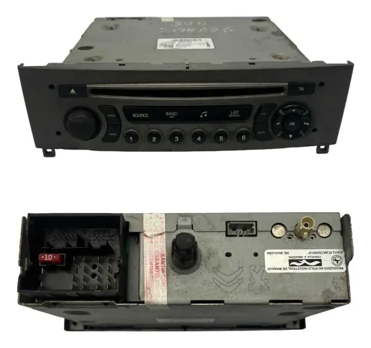 Rádio Cd Player Mp3 Peugeot 408 2009 2016 | *x4