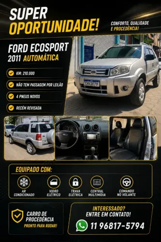Ford Ecosport XLT 2.0/ 2.0 Flex 16V 5P Aut. 2012