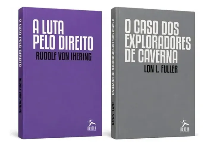 Kit 2 Livros Exploradores De Caverna + Luta Pelo Direito