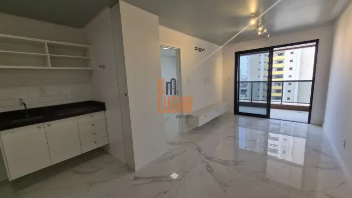 Venda ou locação, Apartamento compacto de alto padrão, 1 suíte, no Ed. Felicitá Batista Ca