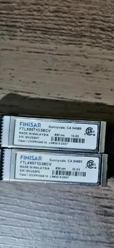 Finisar FTLX8571D3BCV SFP+ 10Gb 850nm - Unidade e Par