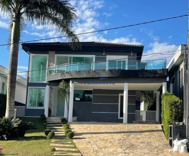 Casa com 5 dormitórios para alugar em condomínio fechado - Reserva Santa Maria - Jandira/S