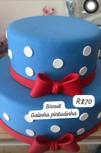 Bolo fake galinha pintadinha