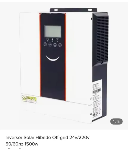 Inversor solar 24v 220v