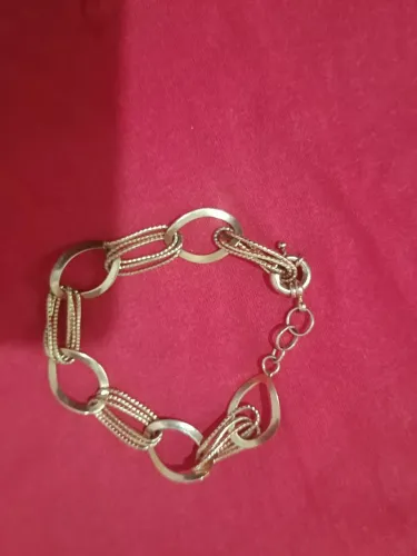 Vendo pulseira romannell folheada a ouro 24 k