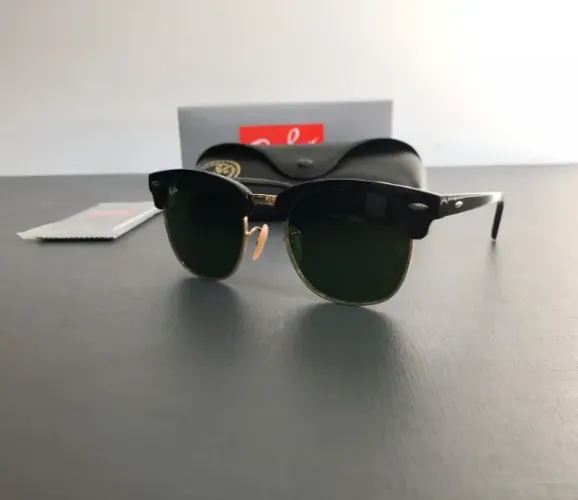 óculos de sol ray ban clubmaster classic g15