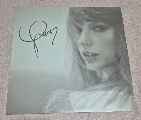 Litografia autografada Taylor swift - The tortured poets department TTPD