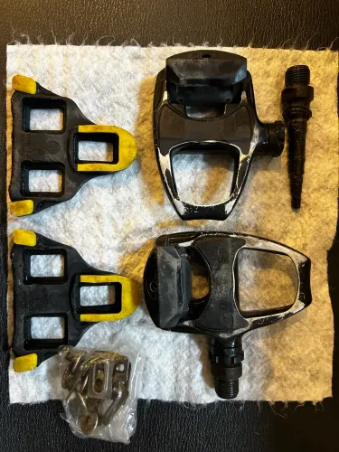 Pedal Clip Shimano SPD* ler anúncio + Taquinhos Speed Road Triathlon