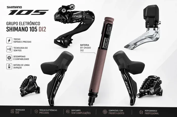 Kit upgrade Shimano 105 di2