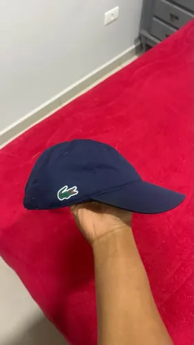 Boné Lacoste Sport azul marinho