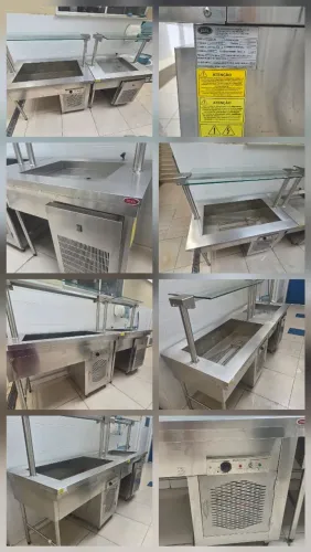 Balcão térmico Inox Cozil
