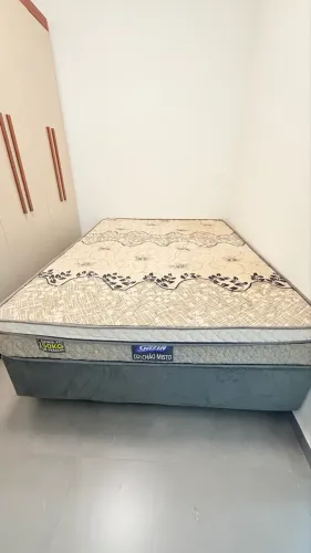 Cama Box Completa de Casal 