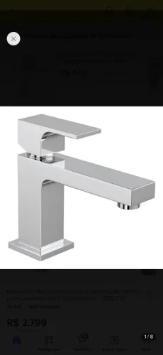 Misturador de mesa monocomando Unic Deca