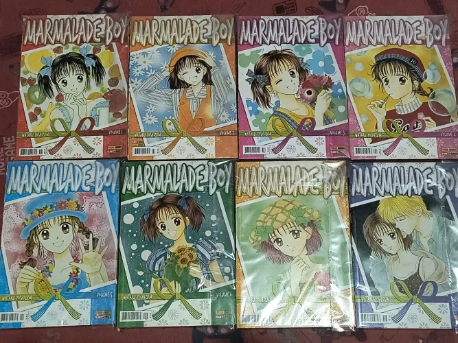 Mangás Marmalade Boy Coleção Completa em 8 Volumes