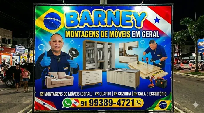 Montador de móveis profissional com certificado pelo SENAI ?