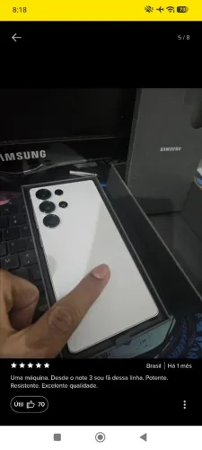 Celular S25ultra lacrado