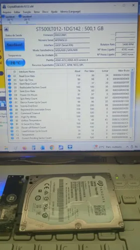 HD SLIN SEAGATE 500Gb para Notebook / Video Game, etc..