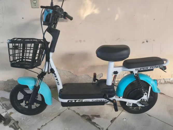 Bicicleta Elétrica GTS PRO 500W - Excelente Estado".