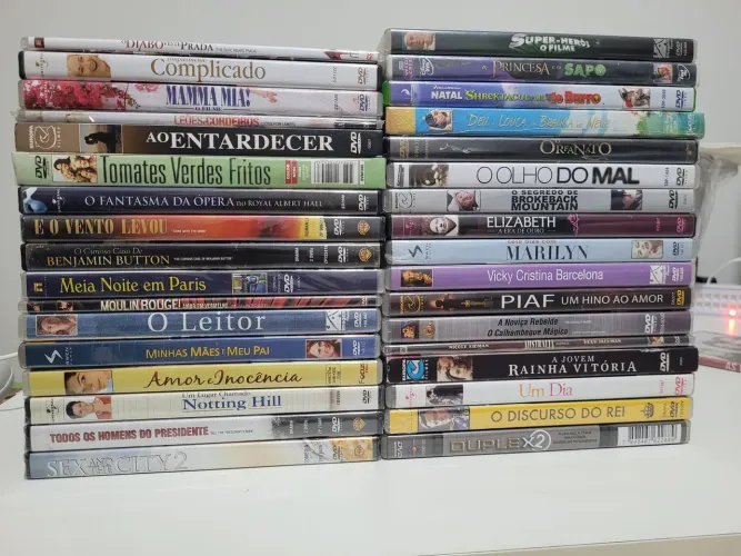 DVD's filmes R$ 5 cada