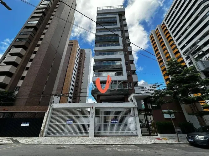 Apartamento com 1 dormitório para alugar, 35 m² por R$ 3.593,00/mês - Aldeota - Fortaleza/