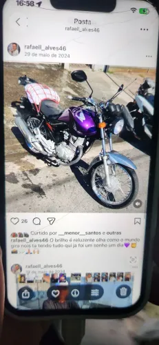 Bufinha Só qui o motor por dentro tudo de 150 moto muito forte vem sem história triste