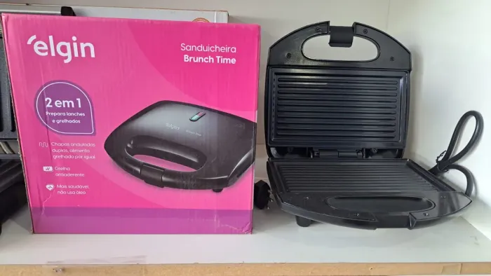 Sanduicheira e grill Elgin na PROMOÇÃO 