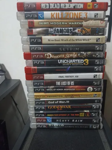 Lote de jogos PS3