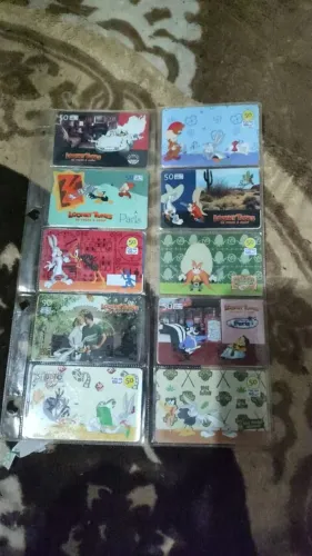 cartão telefônico looney tunes